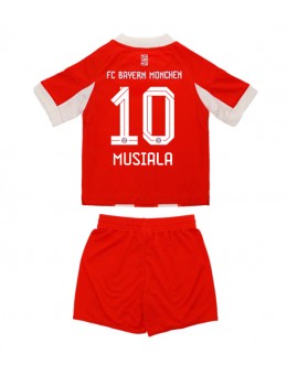 Bayern Munich Jamal Musiala #10 Replika Hemmakläder Barn 2025-26 Kortärmad (+ byxor)